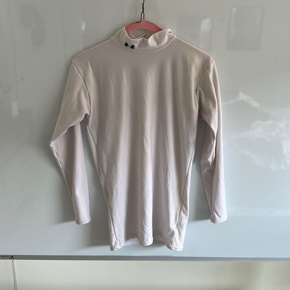 Under Armour white base layer large
